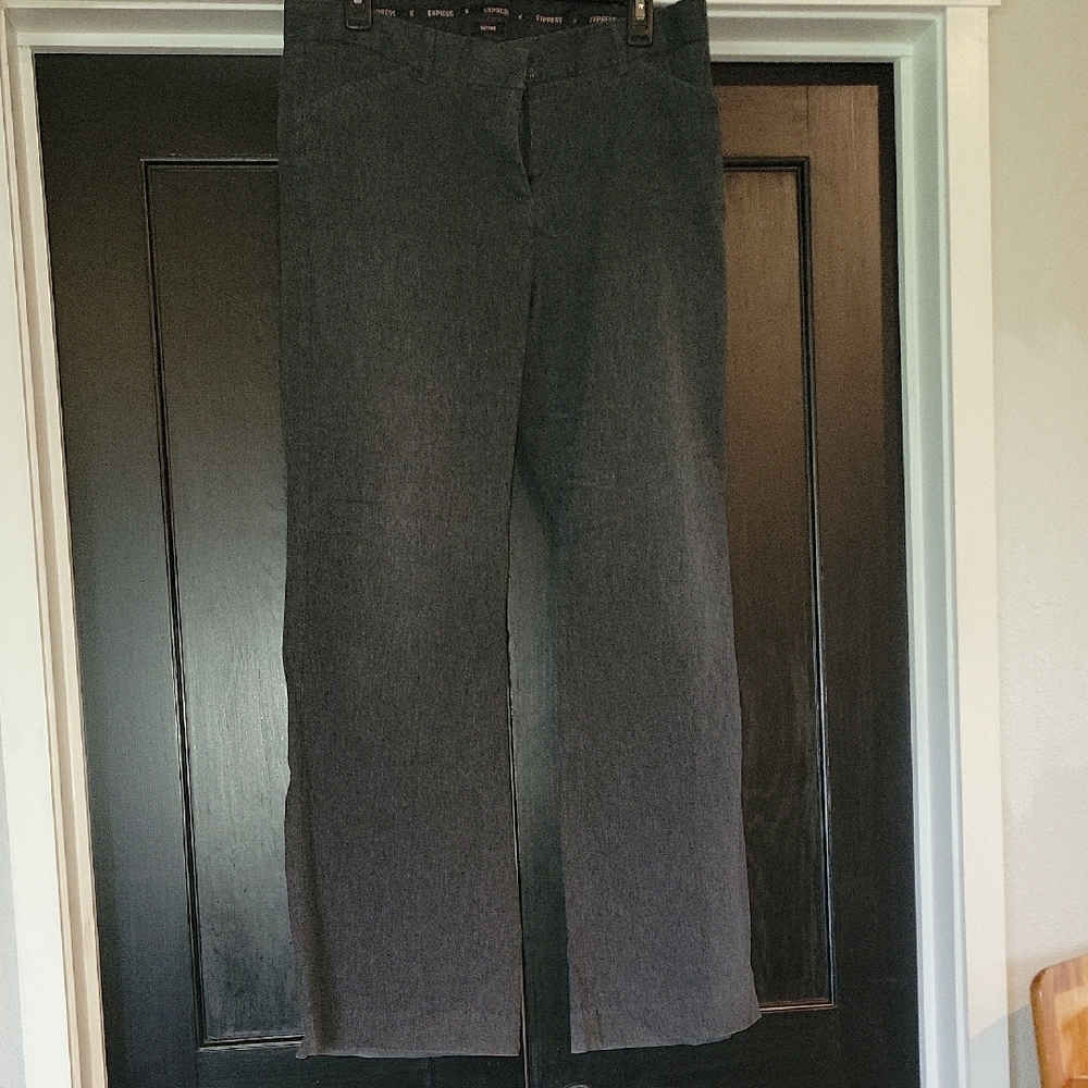 Express Editors Gray Women's Trousers